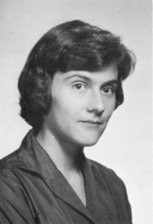 Portrait of Susan Preston Martin ’63's Halcyon photo.